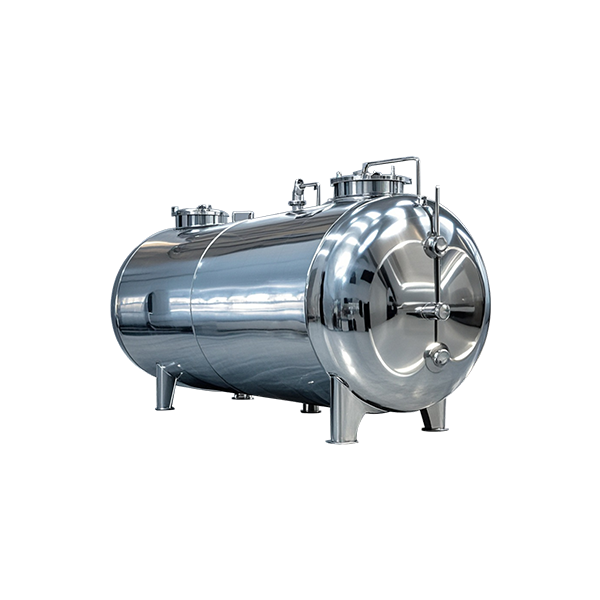 Horizontal stainless steel Storage tank 2